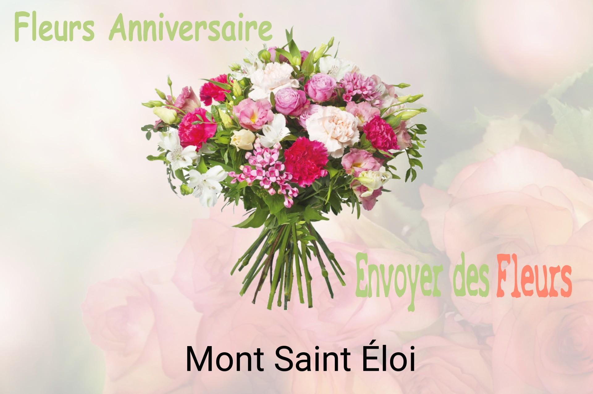 Bouquet de fleurs d’anniversaire livré à Mont-Saint-Éloi