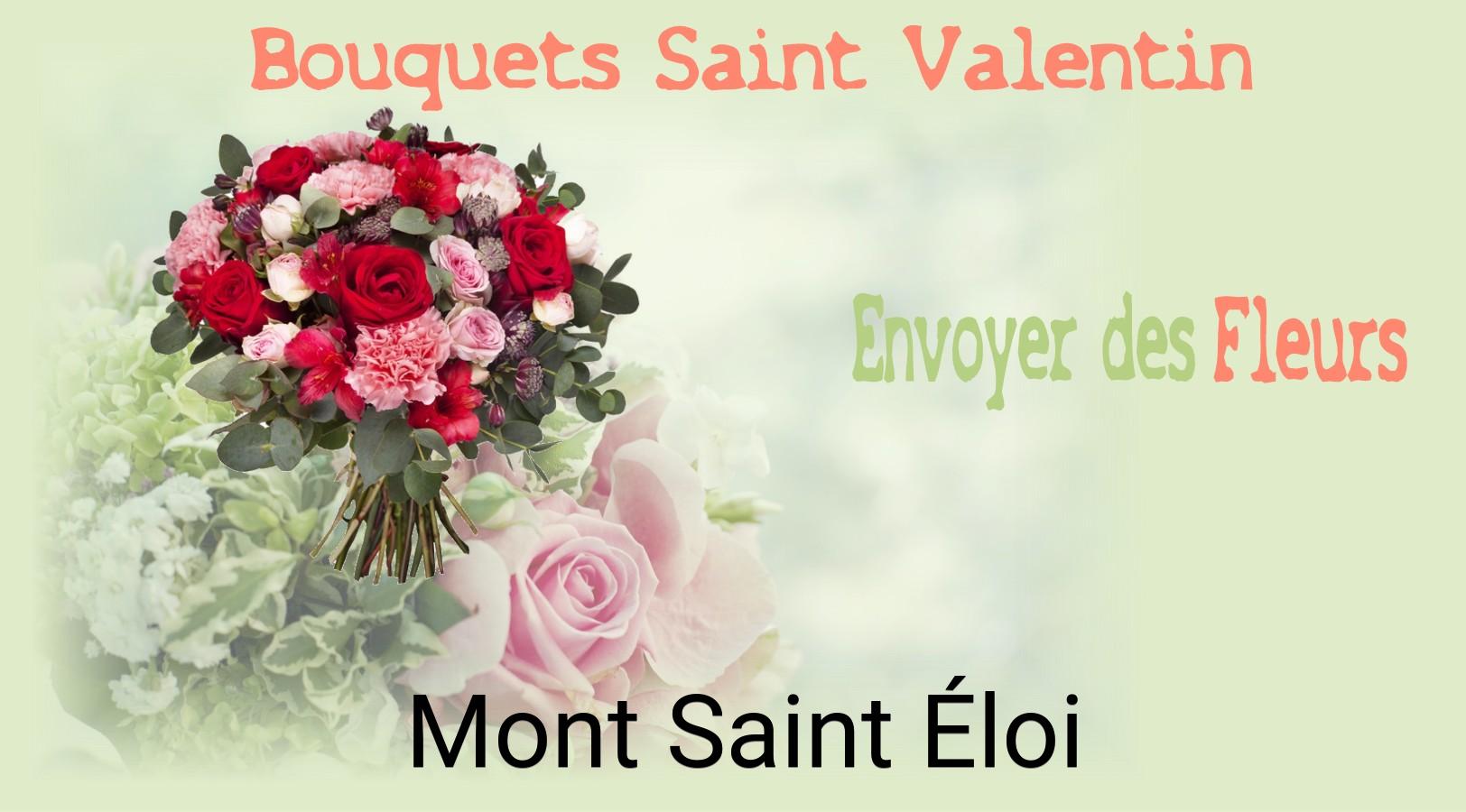 Roses de Saint-Valentin livrées à Mont-Saint-Éloi